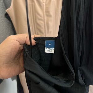 Old Navy Black Textured Dress